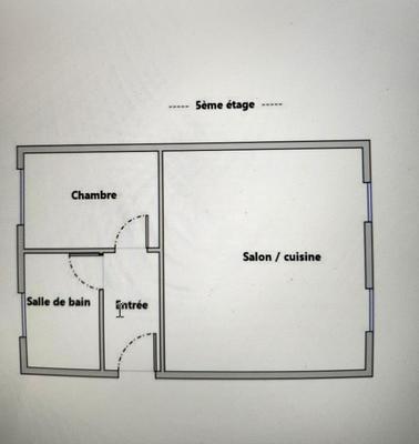 Appartement - 40 m² - 2 pièces