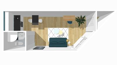 Appartement - 27 m² - 1 pièce