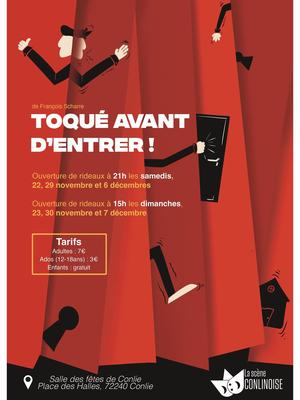 Théâtre : &quot;Toqué avant d'entrer !&quot;