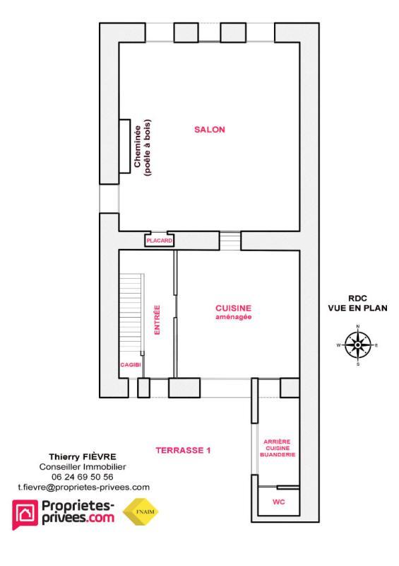 Maison - 110 m² - 5 pièces