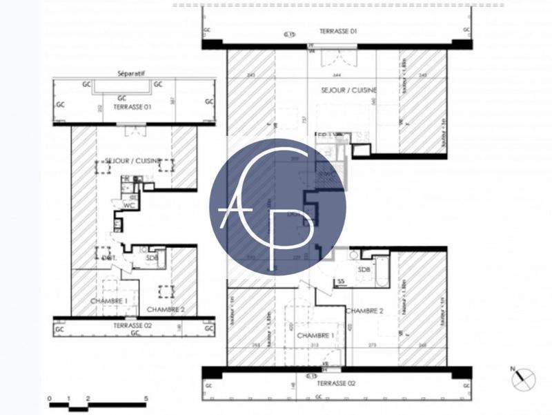 Appartement - 86 m² - 3 pièces