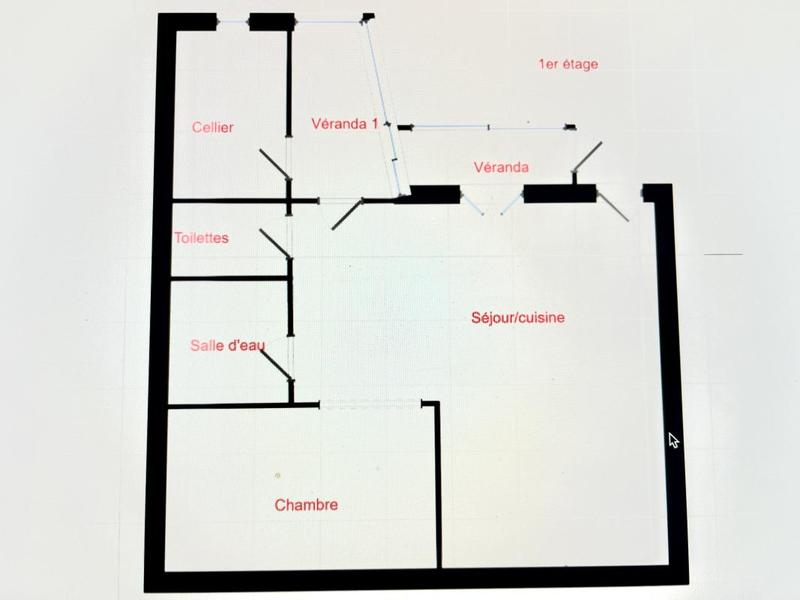 Appartement - 42 m² - 1 pièce