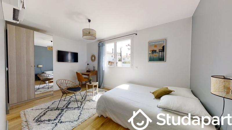 Chambre - 20 m² - 1 pièce