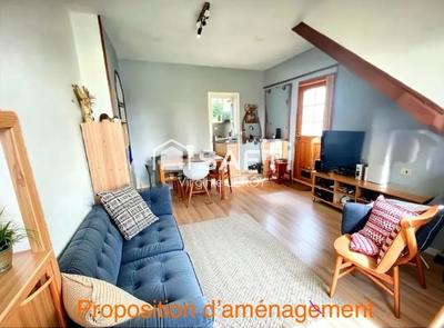Maison - 58 m² - 3 pièces
