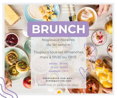 Brunch - Mercure Nancy centre Stanislas