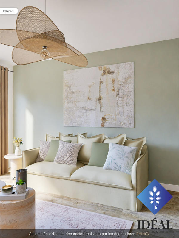 Appartement - 62 m² - 3 pièces