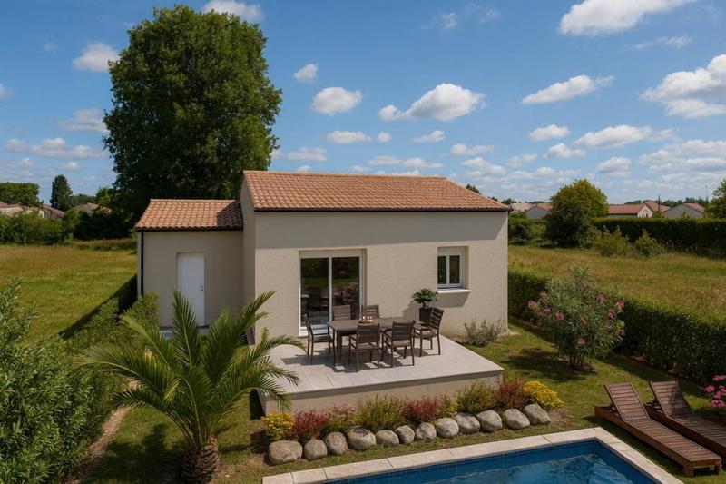 Maison - 50 m² - 2 pièces