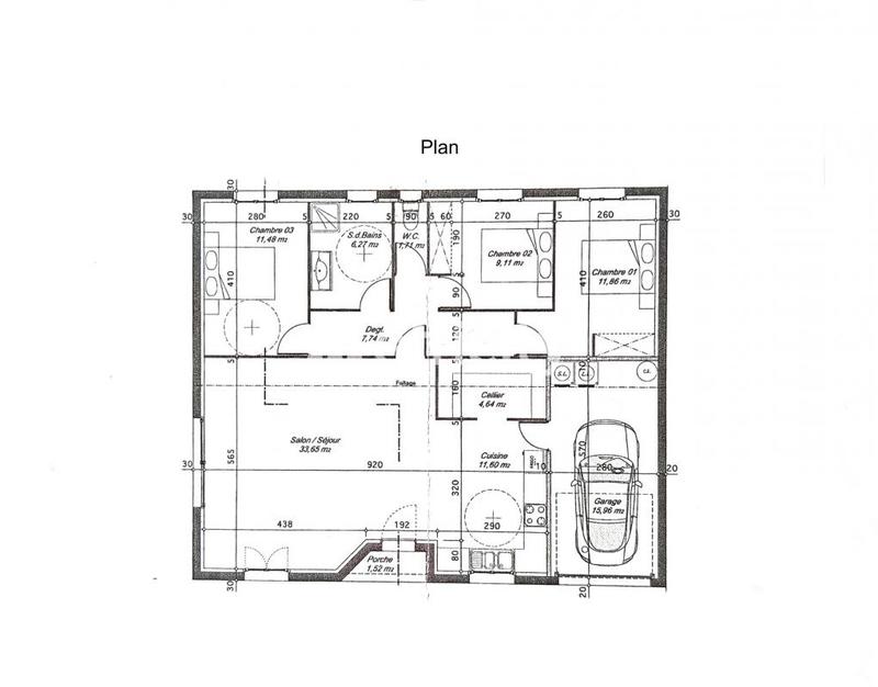 Pavillon - 98 m² - 4 pièces