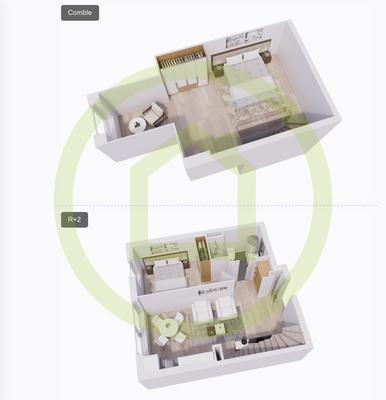 Appartement - 57 m² - 3 pièces