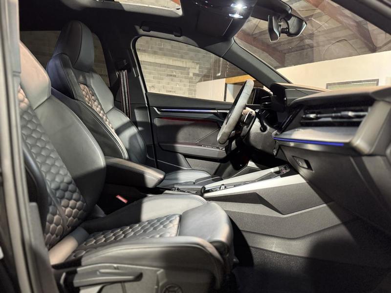 Audi Rs3 Sportback IV 2.5 Tfsi 400ch Quattro s tronic 7 Toit ouvrant, Son Bang &amp; Olufsen, Apple CarPlay