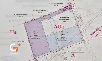 Terrain constructible - 1 000 m²