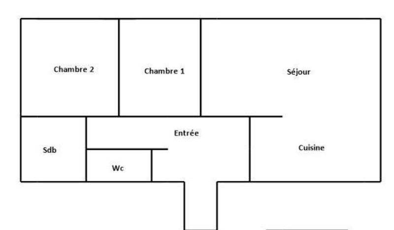 Appartement - 64 m² - 3 pièces
