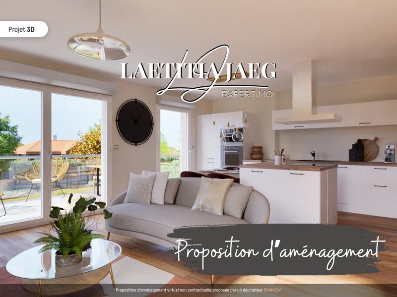 Appartement - 64 m² - 3 pièces