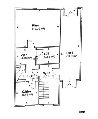Immeuble - 159 m² - 8 pièces