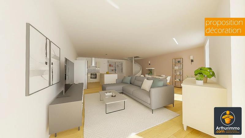 Maison - 100 m² - 3 pièces