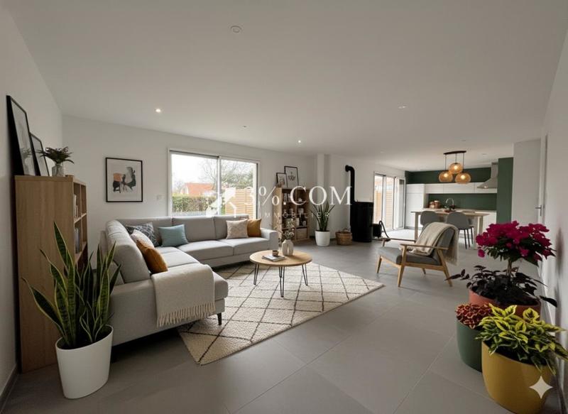 Maison - 109 m² - 5 pièces