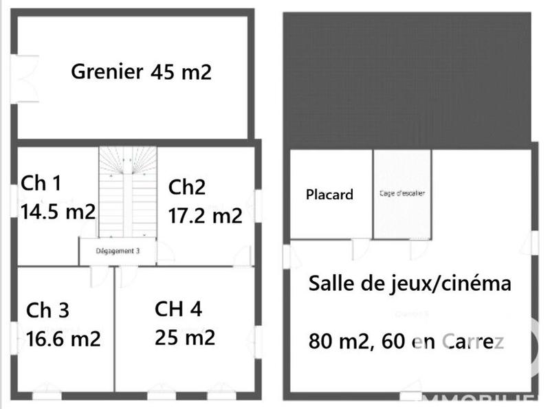 Maison - 224 m² - 7 pièces