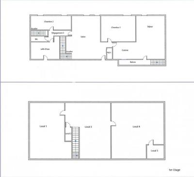 Appartement - 222 m² - 8 pièces