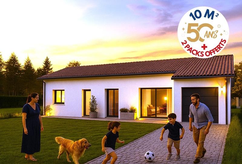 Maison - 56 m² - 3 pièces