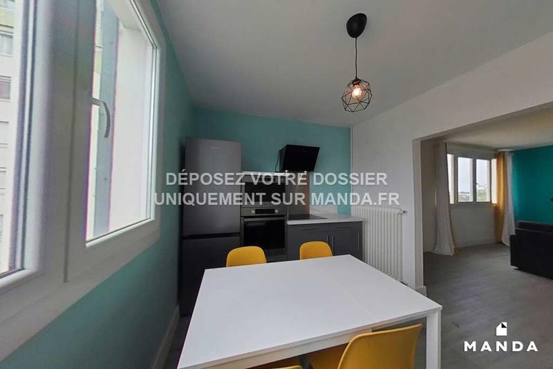 Chambre - 9 m² - 4 pièces