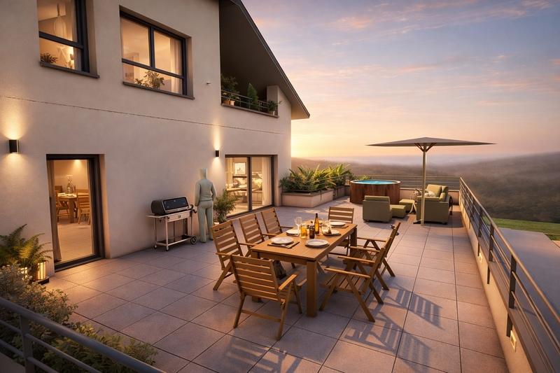 Appartement - 120 m² - 4 pièces