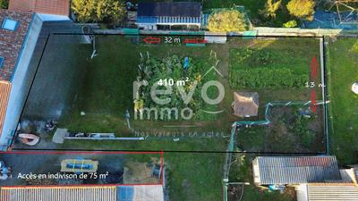 Terrain constructible - 410 m²
