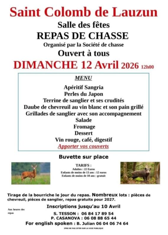Repas de chasse