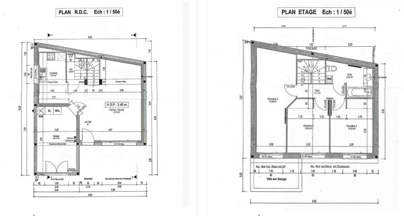Maison - 82 m² - 4 pièces