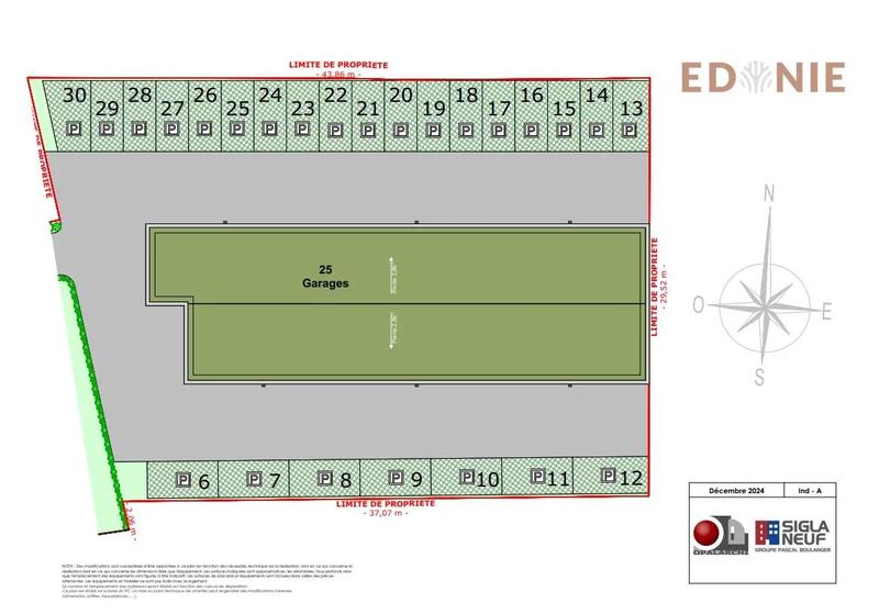 Appartement - 42 m² - 2 pièces