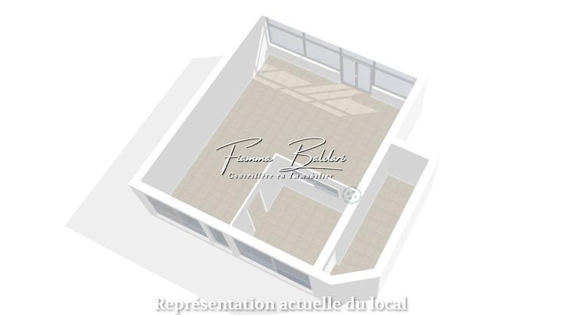 Local commercial - 60 m² - 1 pièce