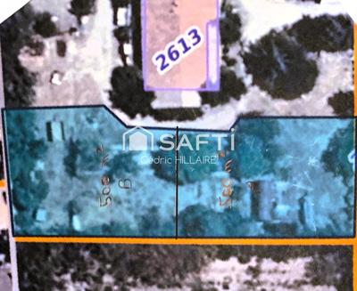 Terrain - 500 m²