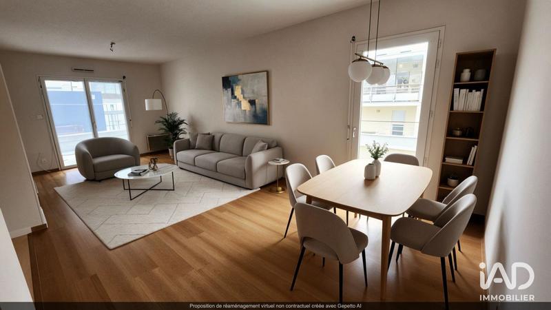 Appartement - 46 m² - 2 pièces