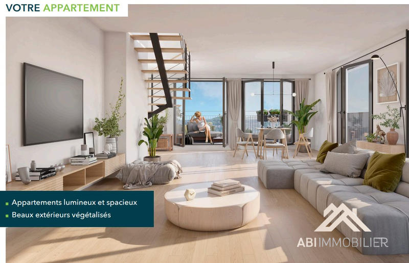 Appartement - 115 m² - 4 pièces