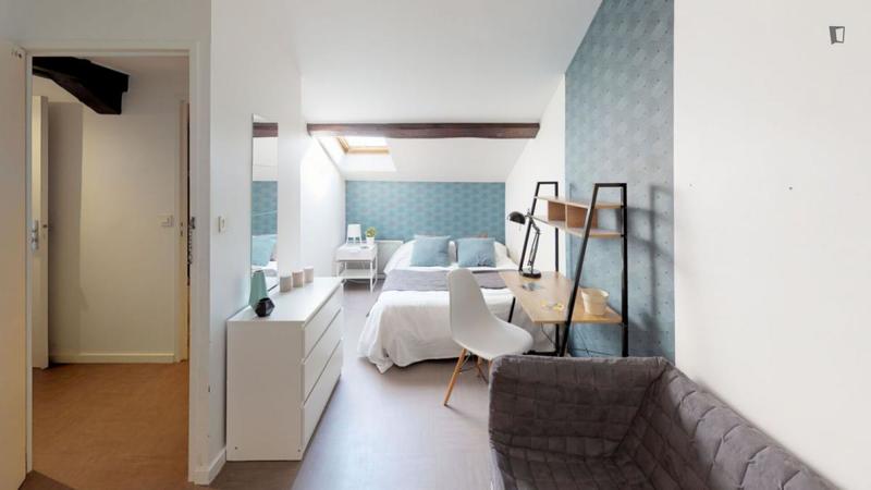 Chambre - 13 m² - 4 pièces