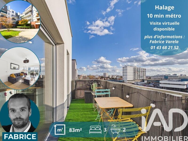 Appartement - 83 m² - 4 pièces