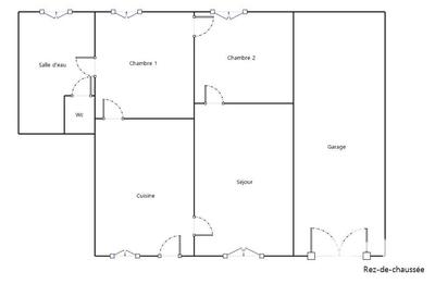 Maison de ville - 87 m² - 4 pièces