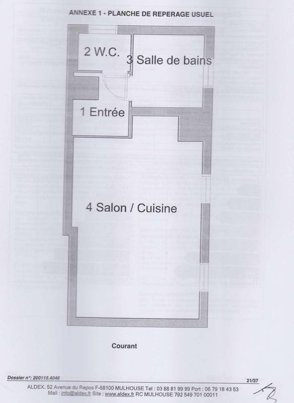 Appartement - 21 m² - 1 pièce