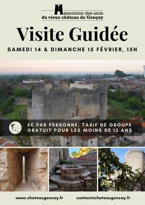 Visite Guidée du château de Gençay