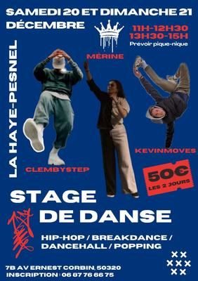 Stage de danses urbaines