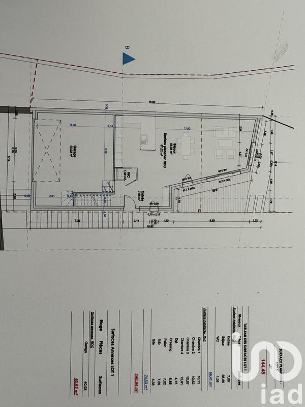 Maison de maîtres - 146 m² - 6 pièces