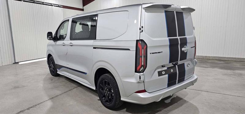 Ford Transit Custom Cabine Approfondie Double sieges demontables 5pl L1h1 2.0 Ecoblue 170 Ch Bva8 Sport