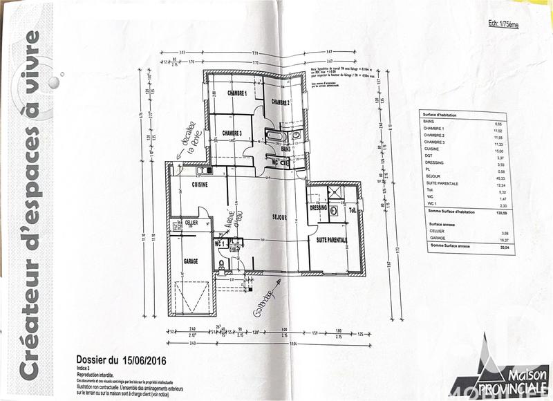 Maison - 130 m² - 6 pièces