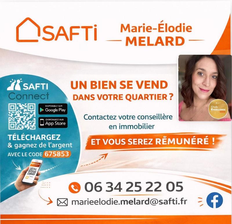 Maison de ville - 68 m² - 4 pièces