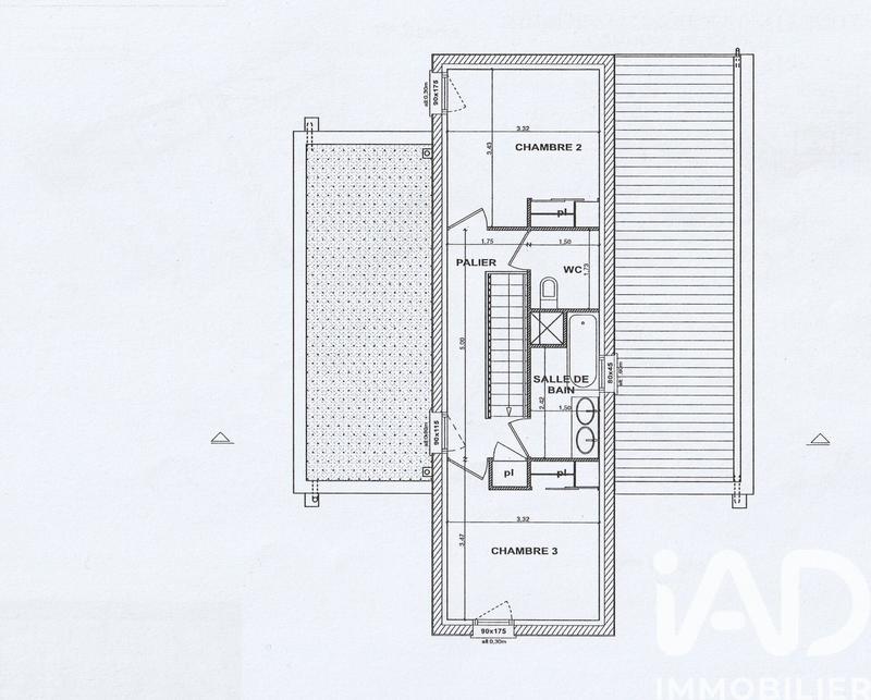 Maison - 89 m² - 4 pièces