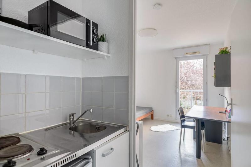 Studio - 18 m² - 1 pièce