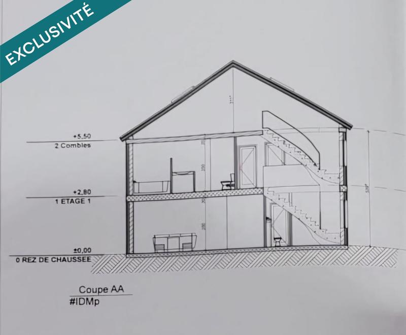 Maison - 110 m² - 5 pièces