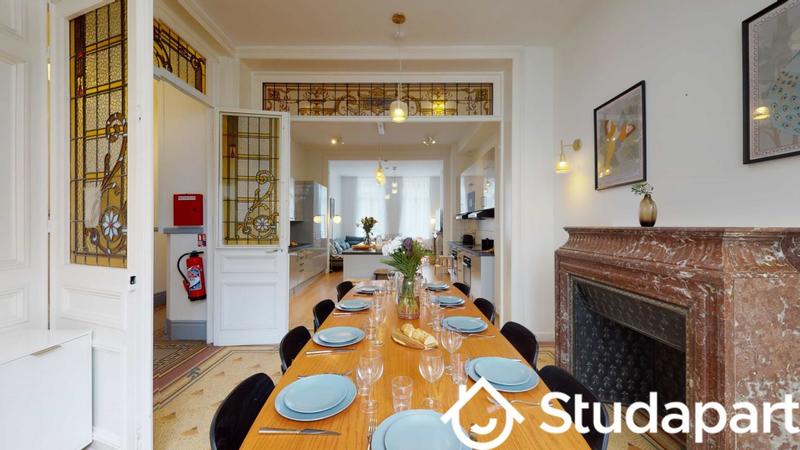 Chambre - 9 m² - 1 pièce