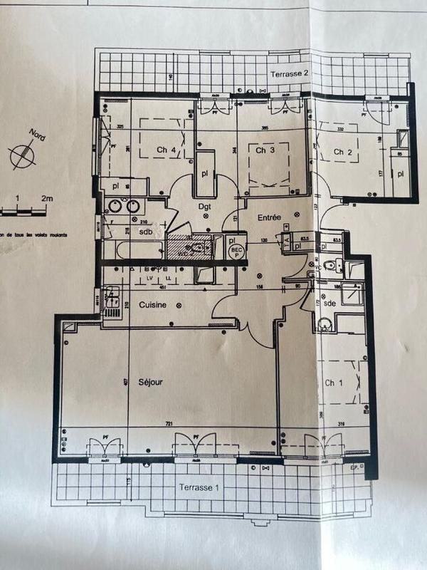 Appartement - 114 m² - 5 pièces