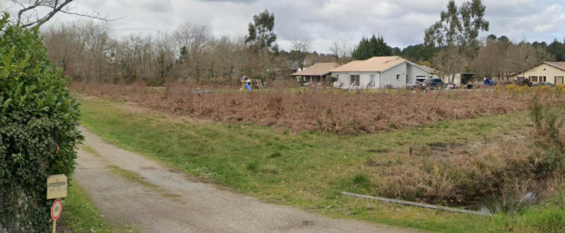 Terrain constructible - 1 124 m²