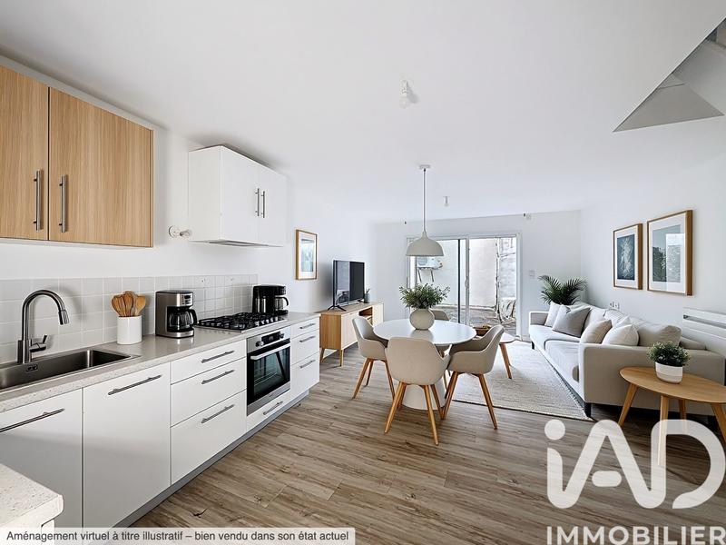 Maison - 54 m² - 3 pièces